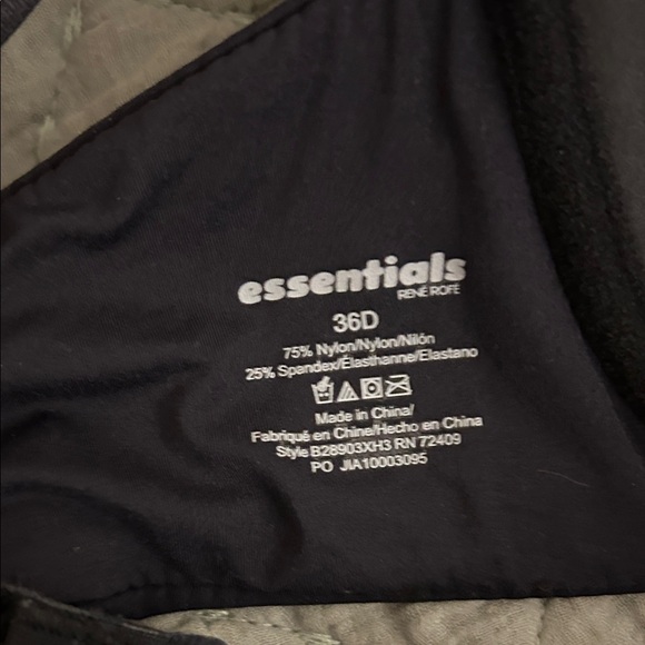 NWT Essentials Black, tan and Red Women's Bra 3 pack - Picture 4 of 4